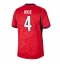 Strój piłkarski Anglia Declan Rice #4 Koszulka Wyjazdowej MŚ 2026 Krótki Rękaw Strój piłkarski Anglia Declan Rice #4 Koszulka Wyjazdowej MŚ 2026 Krótki Rękaw