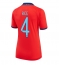 Strój piłkarski Anglia Declan Rice #4 Koszulka Wyjazdowej damskie MŚ 2022 Krótki Rękaw