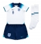 Strój piłkarski Anglia Harry Kane #9 Koszulka Podstawowej dziecięce MŚ 2022 Krótki Rękaw (+ Krótkie spodenki)
