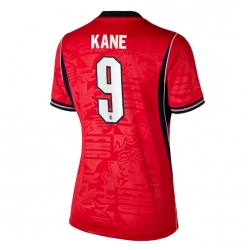 Strój piłkarski Anglia Harry Kane #9 Koszulka Wyjazdowej damskie MŚ 2026 Krótki Rękaw
