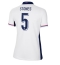 Strój piłkarski Anglia John Stones #5 Koszulka Podstawowej damskie ME 2024 Krótki Rękaw