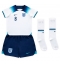 Strój piłkarski Anglia Jordan Henderson #8 Koszulka Podstawowej dziecięce MŚ 2022 Krótki Rękaw (+ Krótkie spodenki)