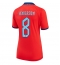 Strój piłkarski Anglia Jordan Henderson #8 Koszulka Wyjazdowej damskie MŚ 2022 Krótki Rękaw