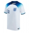 Strój piłkarski Anglia Jude Bellingham #22 Koszulka Podstawowej MŚ 2022 Krótki Rękaw