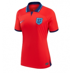 Strój piłkarski Anglia Koszulka Wyjazdowej damskie MŚ 2022 Krótki Rękaw