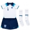 Strój piłkarski Anglia Marcus Rashford #11 Koszulka Podstawowej dziecięce MŚ 2022 Krótki Rękaw (+ Krótkie spodenki)
