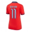 Strój piłkarski Anglia Marcus Rashford #11 Koszulka Wyjazdowej damskie MŚ 2022 Krótki Rękaw