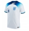Strój piłkarski Anglia Mason Mount #19 Koszulka Podstawowej MŚ 2022 Krótki Rękaw