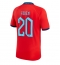 Strój piłkarski Anglia Phil Foden #20 Koszulka Wyjazdowej MŚ 2022 Krótki Rękaw