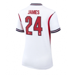 Strój piłkarski Anglia Reece James #24 Koszulka Podstawowej damskie MŚ 2026 Krótki Rękaw