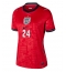 Strój piłkarski Anglia Reece James #24 Koszulka Wyjazdowej damskie MŚ 2026 Krótki Rękaw Strój piłkarski Anglia Reece James #24 Koszulka Wyjazdowej damskie MŚ 2026 Krótki Rękaw