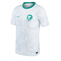 Strój piłkarski Arabia Saudyjska Koszulka Podstawowej MŚ 2022 Krótki Rękaw
