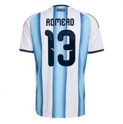 Strój piłkarski Argentyna Cristian Romero #13 Koszulka Podstawowej MŚ 2026 Krótki Rękaw