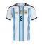 Strój piłkarski Argentyna Julian Alvarez #9 Koszulka Podstawowej MŚ 2026 Krótki Rękaw Strój piłkarski Argentyna Julian Alvarez #9 Koszulka Podstawowej MŚ 2026 Krótki Rękaw