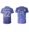 Strój piłkarski Argentyna Lautaro Martinez #22 Koszulka Wyjazdowej MŚ 2022 Krótki Rękaw