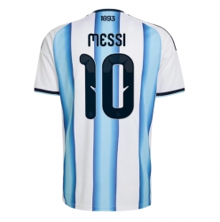 Strój piłkarski Argentyna Lionel Messi #10 Koszulka Podstawowej MŚ 2026 Krótki Rękaw