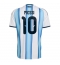 Strój piłkarski Argentyna Lionel Messi #10 Koszulka Podstawowej MŚ 2026 Krótki Rękaw Strój piłkarski Argentyna Lionel Messi #10 Koszulka Podstawowej MŚ 2026 Krótki Rękaw