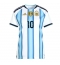 Strój piłkarski Argentyna Lionel Messi #10 Koszulka Podstawowej damskie MŚ 2026 Krótki Rękaw Strój piłkarski Argentyna Lionel Messi #10 Koszulka Podstawowej damskie MŚ 2026 Krótki Rękaw