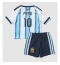 Strój piłkarski Argentyna Lionel Messi #10 Koszulka Podstawowej dziecięce MŚ 2026 Krótki Rękaw (+ Krótkie spodenki)