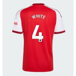 Strój piłkarski Arsenal Ben White #4 Koszulka Podstawowej 2026-27 Krótki Rękaw