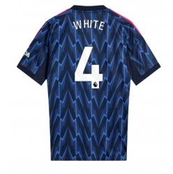 Strój piłkarski Arsenal Ben White #4 Koszulka Wyjazdowej 2025-26 Krótki Rękaw
