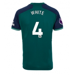 Strój piłkarski Arsenal Benjamin White #4 Koszulka Trzeciej 2023-24 Krótki Rękaw