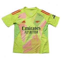 Strój piłkarski Arsenal Bramkarskie Koszulka Podstawowej 2024-25 Krótki Rękaw