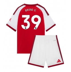 Strój piłkarski Arsenal Bruno Guimaraes #39 Koszulka Podstawowej dziecięce 2026-27 Krótki Rękaw (+ Krótkie spodenki)