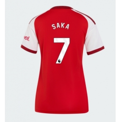 Strój piłkarski Arsenal Bukayo Saka #7 Koszulka Podstawowej damskie 2026-27 Krótki Rękaw