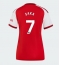 Strój piłkarski Arsenal Bukayo Saka #7 Koszulka Podstawowej damskie 2026-27 Krótki Rękaw Strój piłkarski Arsenal Bukayo Saka #7 Koszulka Podstawowej damskie 2026-27 Krótki Rękaw