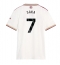 Strój piłkarski Arsenal Bukayo Saka #7 Koszulka Trzeciej damskie 2025-26 Krótki Rękaw Strój piłkarski Arsenal Bukayo Saka #7 Koszulka Trzeciej damskie 2025-26 Krótki Rękaw