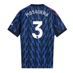 Strój piłkarski Arsenal Cristhian Mosquera #3 Koszulka Wyjazdowej 2025-26 Krótki Rękaw