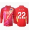 Strój piłkarski Arsenal David Raya #22 Bramkarskie Koszulka Wyjazdowej 2024-25 Długi Rękaw