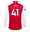Strój piłkarski Arsenal Declan Rice #41 Koszulka Podstawowej 2023-24 Długi Rękaw
