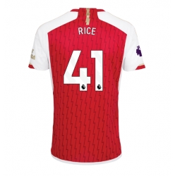 Strój piłkarski Arsenal Declan Rice #41 Koszulka Podstawowej 2023-24 Krótki Rękaw