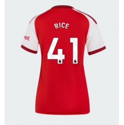 Strój piłkarski Arsenal Declan Rice #41 Koszulka Podstawowej damskie 2026-27 Krótki Rękaw