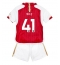 Strój piłkarski Arsenal Declan Rice #41 Koszulka Podstawowej dziecięce 2023-24 Krótki Rękaw (+ Krótkie spodenki)
