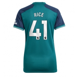 Strój piłkarski Arsenal Declan Rice #41 Koszulka Trzeciej damskie 2023-24 Krótki Rękaw