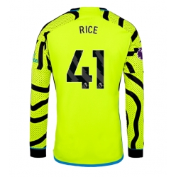 Strój piłkarski Arsenal Declan Rice #41 Koszulka Wyjazdowej 2023-24 Długi Rękaw