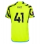 Strój piłkarski Arsenal Declan Rice #41 Koszulka Wyjazdowej 2023-24 Krótki Rękaw