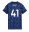 Strój piłkarski Arsenal Declan Rice #41 Koszulka Wyjazdowej damskie 2025-26 Krótki Rękaw