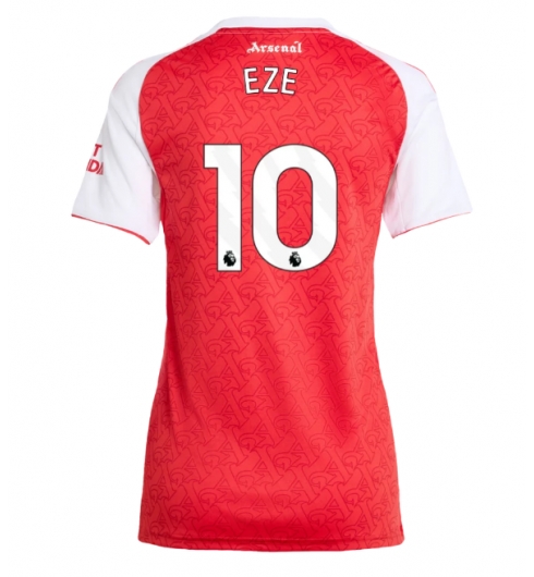 Strój piłkarski Arsenal Eberechi Eze #10 Koszulka Podstawowej damskie 2025-26 Krótki Rękaw Strój piłkarski Arsenal Eberechi Eze #10 Koszulka Podstawowej damskie 2025-26 Krótki Rękaw