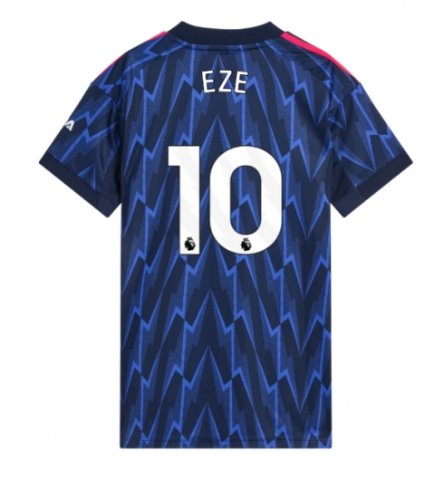 Strój piłkarski Arsenal Eberechi Eze #10 Koszulka Wyjazdowej damskie 2025-26 Krótki Rękaw Strój piłkarski Arsenal Eberechi Eze #10 Koszulka Wyjazdowej damskie 2025-26 Krótki Rękaw