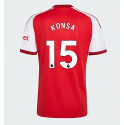 Strój piłkarski Arsenal Ezri Konsa #15 Koszulka Podstawowej 2026-27 Krótki Rękaw