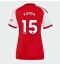 Strój piłkarski Arsenal Ezri Konsa #15 Koszulka Podstawowej damskie 2026-27 Krótki Rękaw