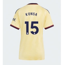Strój piłkarski Arsenal Ezri Konsa #15 Koszulka Trzeciej damskie 2026-27 Krótki Rękaw