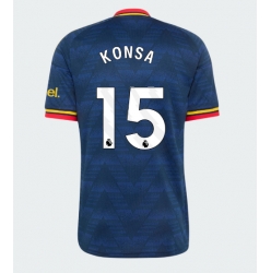 Strój piłkarski Arsenal Ezri Konsa #15 Koszulka Wyjazdowej 2026-27 Krótki Rękaw