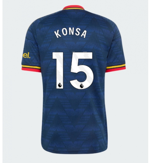 Strój piłkarski Arsenal Ezri Konsa #15 Koszulka Wyjazdowej 2026-27 Krótki Rękaw Strój piłkarski Arsenal Ezri Konsa #15 Koszulka Wyjazdowej 2026-27 Krótki Rękaw