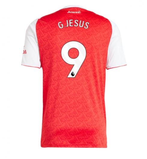 Strój piłkarski Arsenal Gabriel Jesus #9 Koszulka Podstawowej 2025-26 Krótki Rękaw Strój piłkarski Arsenal Gabriel Jesus #9 Koszulka Podstawowej 2025-26 Krótki Rękaw