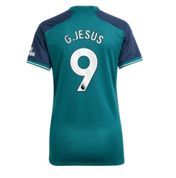 Strój piłkarski Arsenal Gabriel Jesus #9 Koszulka Trzeciej damskie 2023-24 Krótki Rękaw